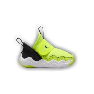 Jordan toddler Neon Green and Black Sneakers